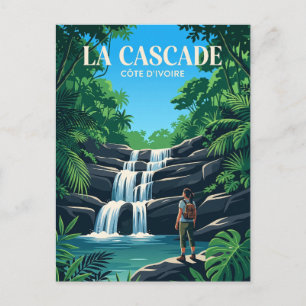 De Waterval Ivoorkust Briefkaart