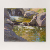 De waterval legpuzzel (Horizontaal)