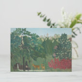 De waterval van Henri Rousseau,  kunst (Staand voorkant)