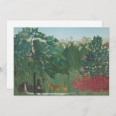 De waterval van Henri Rousseau,  kunst (Voorkant / Achterkant)