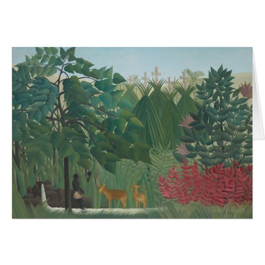 De waterval van Henri Rousseau,  kunst (Voorkant Horizontaal)