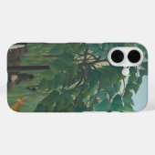 De waterval van Henri Rousseau, kunst Case-Mate iPhone Case (Achterkant (horizontaal))