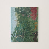 De waterval van Henri Rousseau, kunst Legpuzzel (Verticaal)