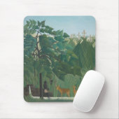 De waterval van Henri Rousseau,  kunst Muismat (Met muis)