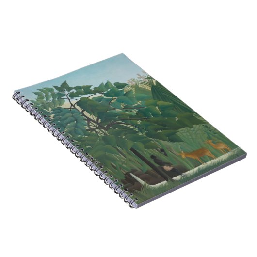 De waterval van Henri Rousseau,  kunst Notitieboek (Rechterzijde)