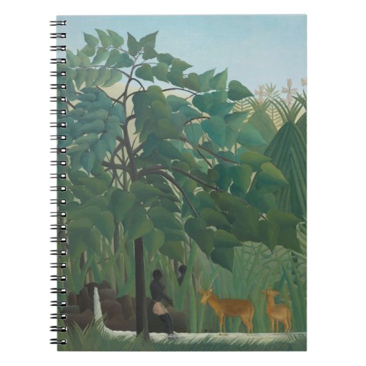 De waterval van Henri Rousseau,  kunst Notitieboek (Voorkant)