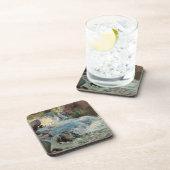 De waterval van Tarreman,  impressionisme Bier Onderzetter (Rechterzijde)