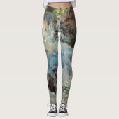 De waterval van Tarreman,  impressionisme Leggings (Voorkant)