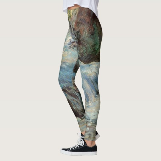 De waterval van Tarreman,  impressionisme Leggings (Links)