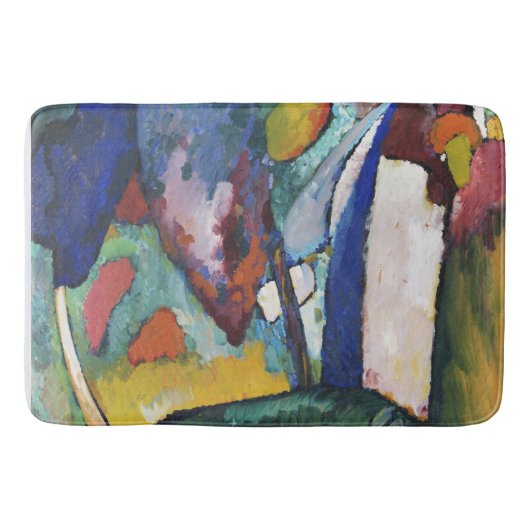 De waterval - Wassily Kandinsky Badmat (Voorkant)
