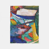 De waterval, Wassily Kandinsky Fleece Deken (Voorkant)