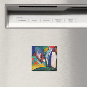 De waterval, Wassily Kandinsky Magneet (Insitu (Vaatwasser))