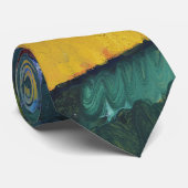 De waterval - Wassily Kandinsky Stropdas (Opgerold)