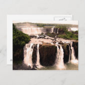 De Watervallen van Argentinië Briefkaart (Voorkant / Achterkant)