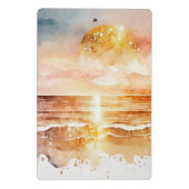 De Waterverf Beach Series Design 1 Mini Klembord (Achterkant)
