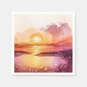 De Waterverf Beach Series Design 3 Servet