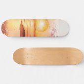 De Waterverf Beach Series Design 3 Skateboard (Horizontaal)