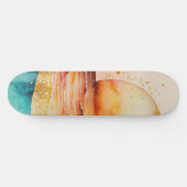 De Waterverf Beach Series Design 3 Skateboard (Horizontaal)