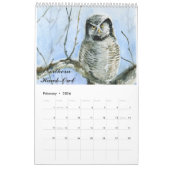 De waterverf is de kalender van de schilderijen 20 (Feb 2026)