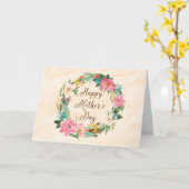 De Waterverf van de Kaart van het Moederdag van (Gele Bloem)