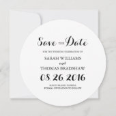 De Waterverf van de Zomer zet sparen de Datum Save The Date (Achterkant)