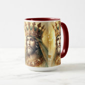 De Waterverf van een wijze koning Mok (Voorkant rechts)