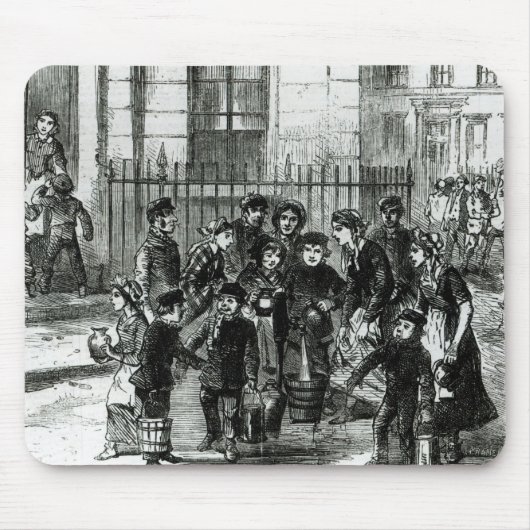 De watervoorziening muismat (Voorkant)