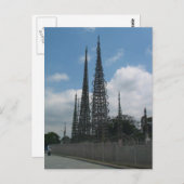 De Watts Towers Briefkaart (Voorkant / Achterkant)