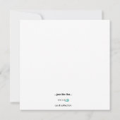 De Wave Flat Card Kaart (Achterkant)