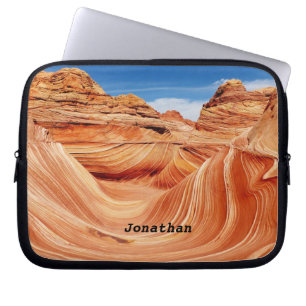 De Wave Southwest Hiking Photography Computer Laptop Sleeve