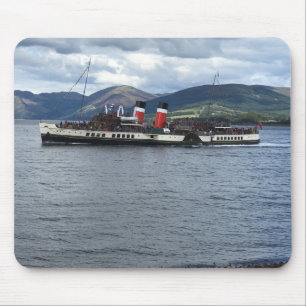 De Waverley Paddle Steamer in Schotland Muismat