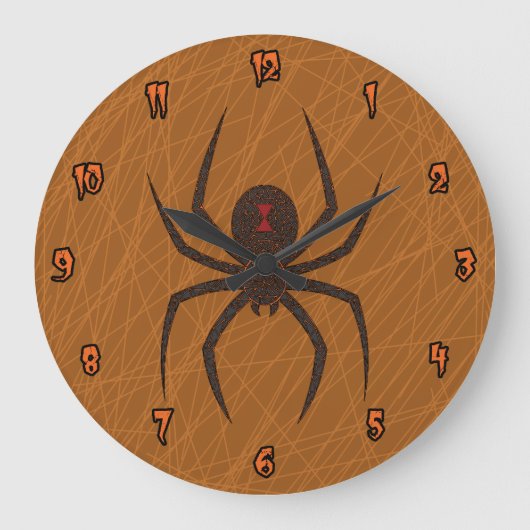 De webklok van de spin grote klok (Voorkant)