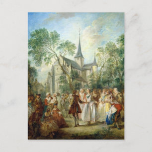 De weddenschap briefkaart