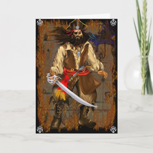 De Wedstrijd 2007 van de piraat Kaart (Voorkant)