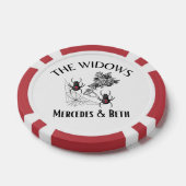 De weduwen poker chips (Enkel)