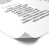 De weduwenkaart poster (Hoek)