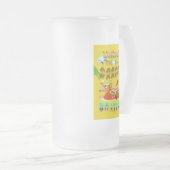 De weekenden zijn voor de drakenboot matglas bierpul (Voorkant rechts)