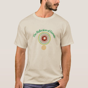 : "De weerspiegeling van de eeuwigheid" T-shirt -
