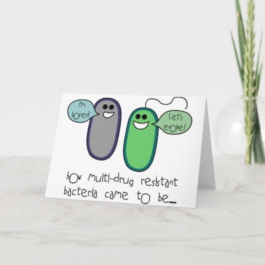 De Weerstand van de drug Kaart (Voorkant)