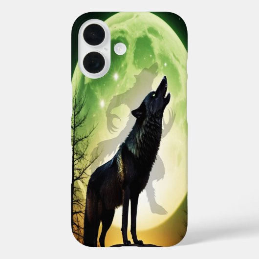 De Weerwolf Howl Case-Mate iPhone Case (Achterkant)