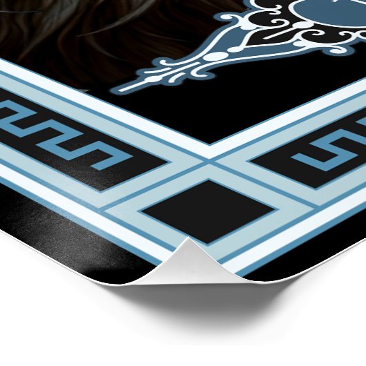 De Weerwolf Tarot Kaart Perfect Poster (Hoek)