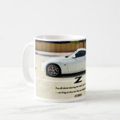 De weg delen koffiemok (Voorkant links)