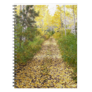 De weg die je achterlaat notitieboek