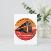 De weg Hiawathas Milwaukee Briefkaart (Staand voorkant)