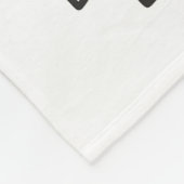 De weg is lang fleece deken (Hoek)