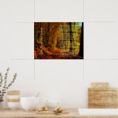 De weg is niet afgelegd poster (Keuken)