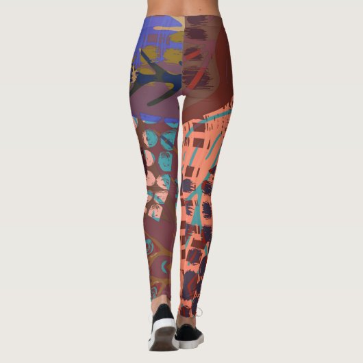 De weg leggings (Achterkant)