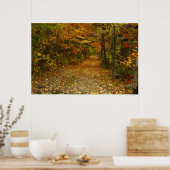 De weg minder gereisd poster (Keuken)