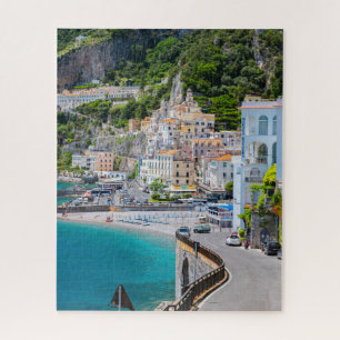De weg naar Amalfi. Italië. Legpuzzel