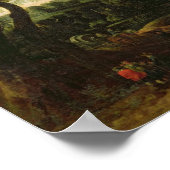 De weg naar Boitsfort van Auderghem Poster (Hoek)